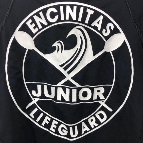 Encinitas Junior Lifeguard Short Sleeve Rashguard - Picture 2 of 12